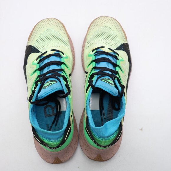 Nike Pegasus Trail 2 Men's US Size 11.5 Running Barely Volt Sneakers CK4305-700 - Picture 7 of 10